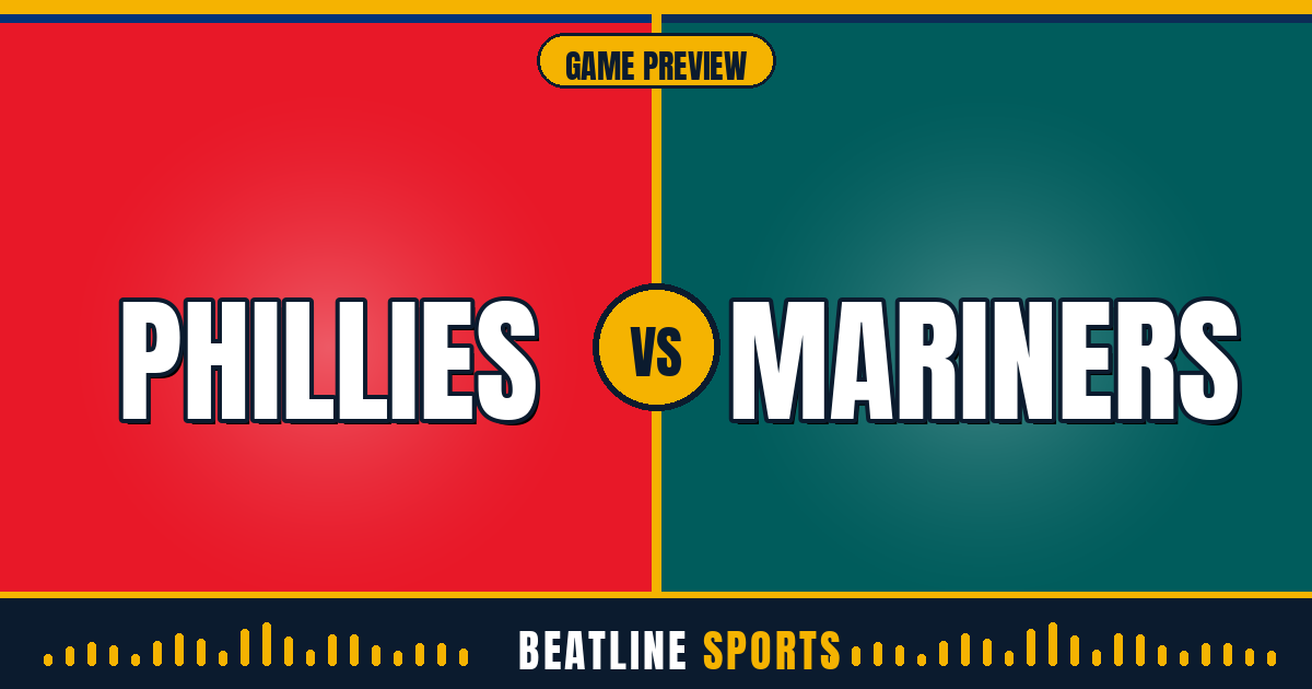 Phillies’ 9-Game Win Streak Snapped by Mariners’ Raleigh in 9-2 Loss
