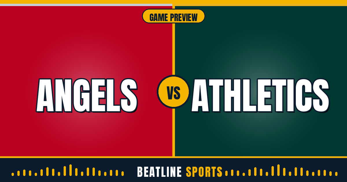 Athletics Beat Angels 9-7 in Eighth-Inning Rally Recap