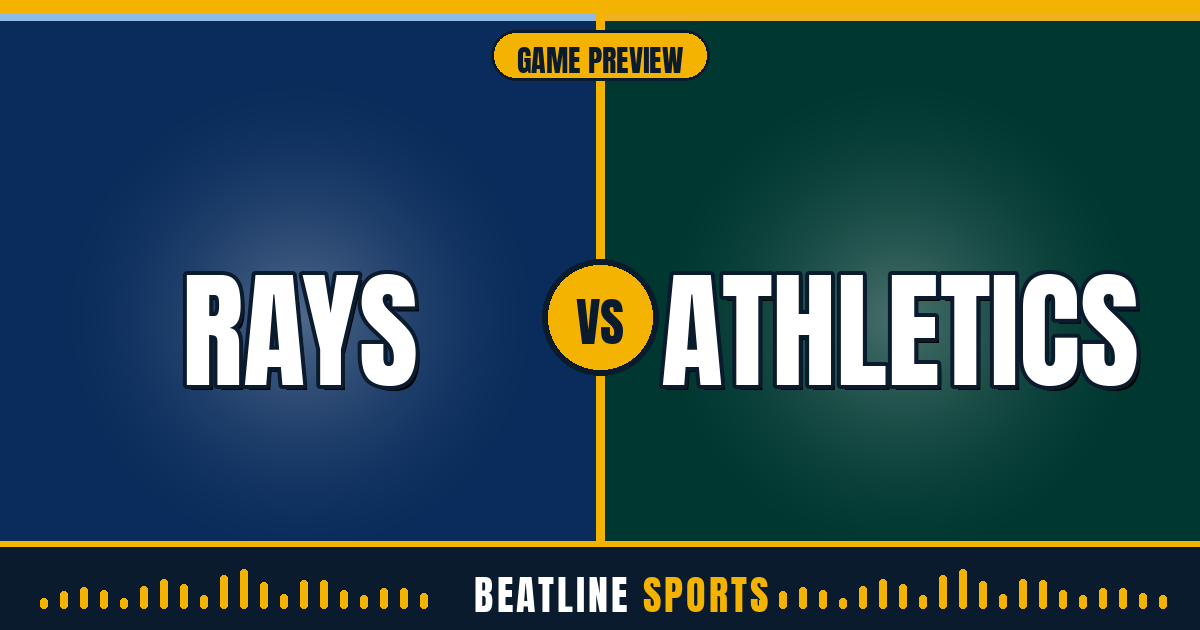 Rays Beat Athletics 4-3: Martinez Secures 15th Win in Late-Season Thriller