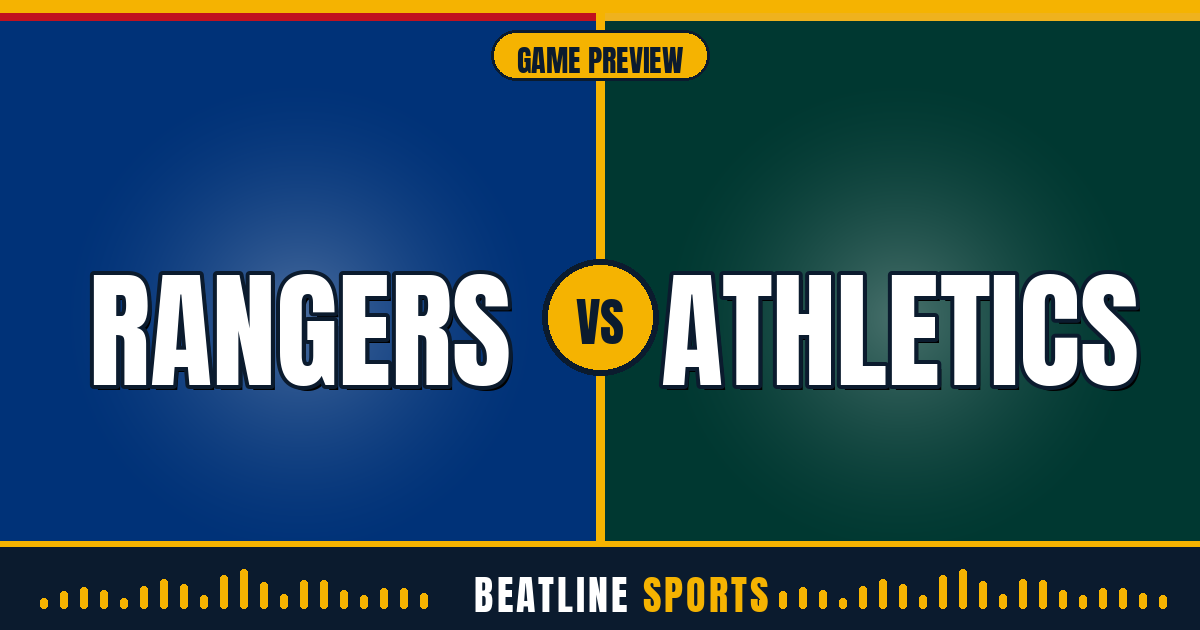 Rangers Beat Athletics 8-1 as DeGrom Dominates in AL West Clash