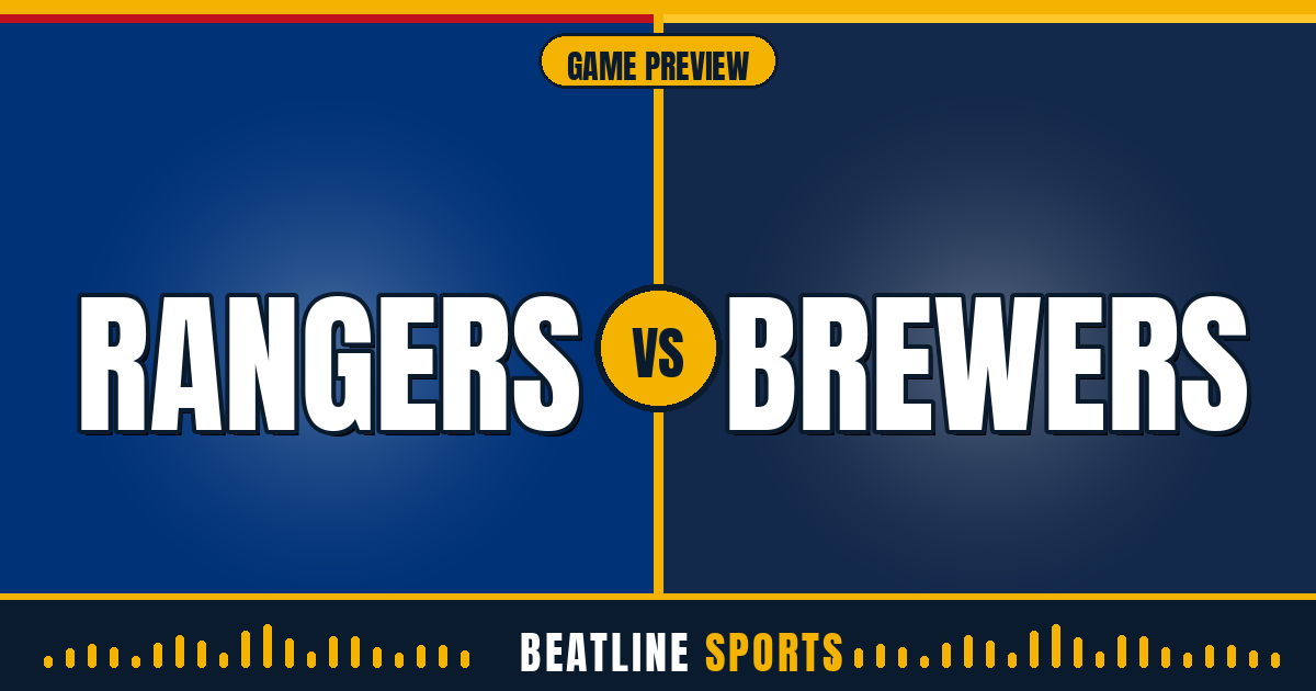 Rangers Beat Brewers 7-4 to Snap Skid, Avoid Sweep