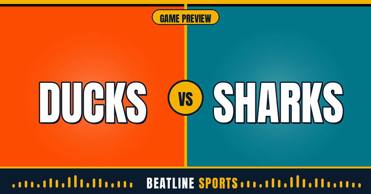 Sharks Beat Ducks 10-0 in Historic Shutout Recap