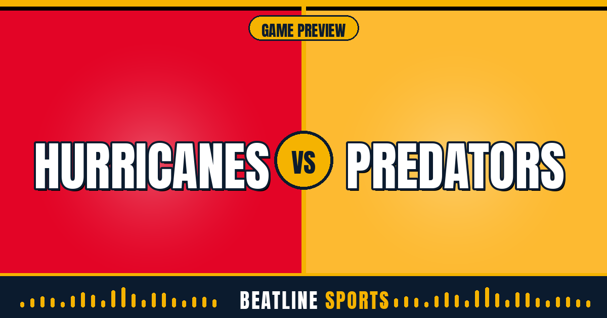 Hurricanes Crush Predators 6-0 in Dominant Shutout Win Recap
