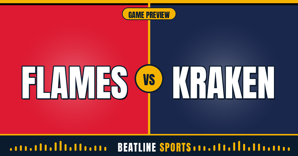Kraken Beat Flames 4-3: Seattle Stays Undefeated in Pacific Division