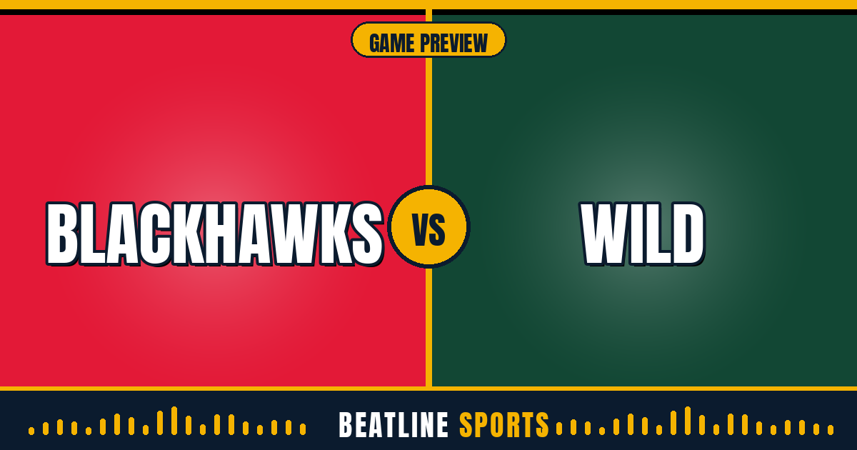 Wild Beat Blackhawks 3-2 in Season Opener Recap
