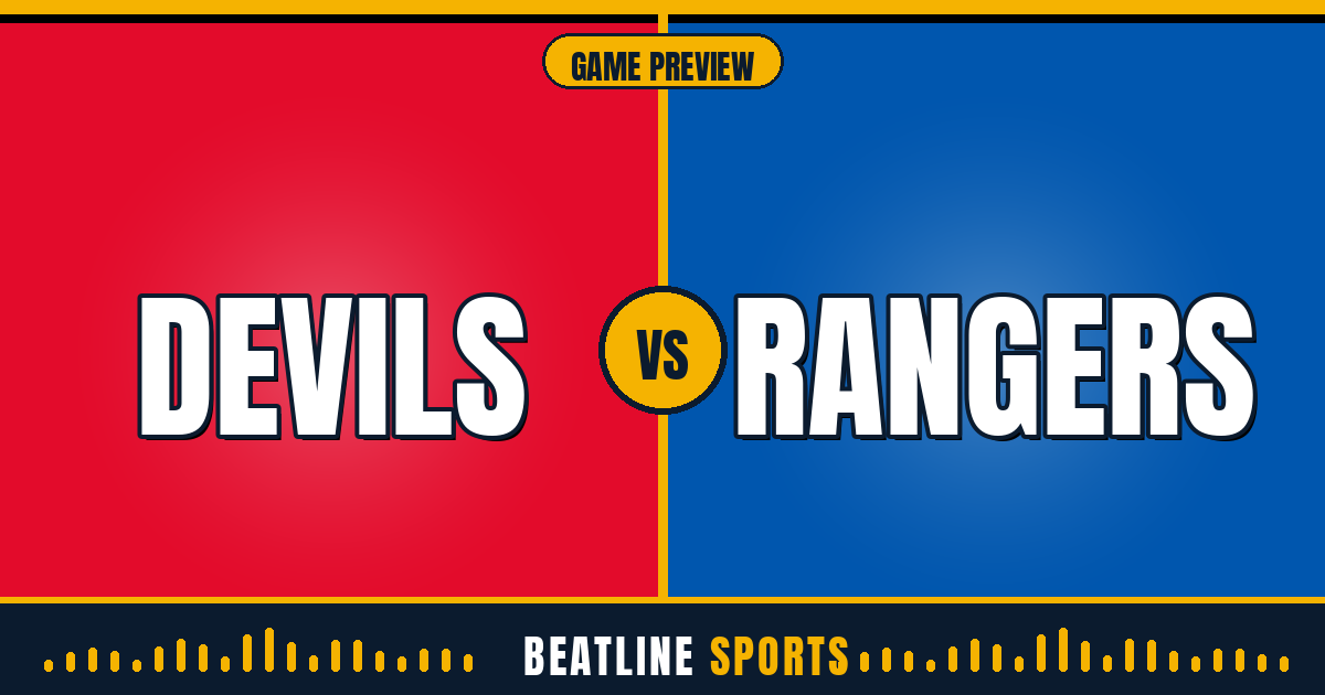 Rangers Beat Devils 4-3 in Metro Division Thriller