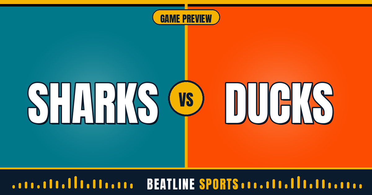 Ducks Beat Sharks 6-2 in Opener; Sennecke Scores Hat Trick