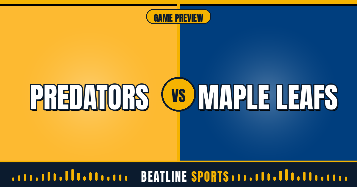Predators vs Maple Leafs Preview: Nashville at Toronto