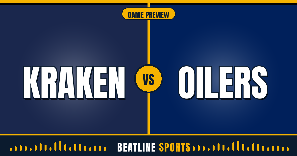 Kraken Beat Flames 6-1; Oilers Edge Kraken 3-1