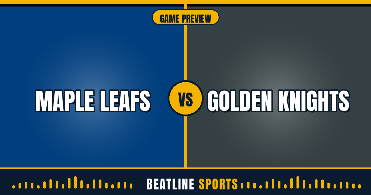 Maple Leafs vs Golden Knights — Beatline Sports preview