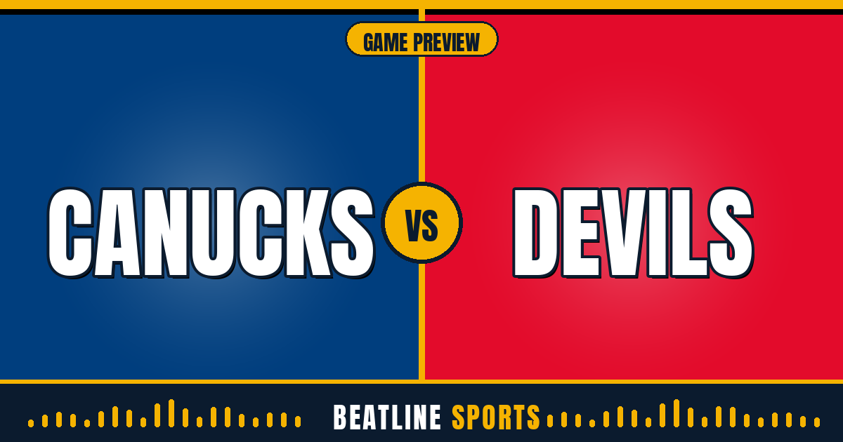 Canucks vs Devils — Beatline Sports preview